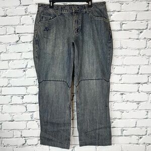 Shift Men’s Kevlar Reinforced Motorcycle Jeans Pants Size 38x30 Dark Wash Denim